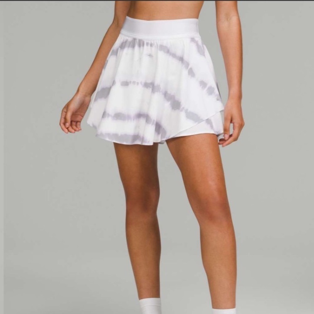 Lululemon Court Rival High Rise Skirt - Transverse Lilac Multi